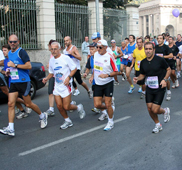 8 Ottobre 2006 Partenza Maurizio e Paolo  Maratona - Milano
