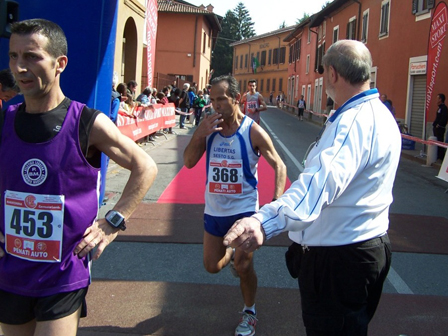 17 Aprile 2011 Campionato Regionale Libertas di Corsa su strada a Cernusco Lombardone  Mocci Salvatore