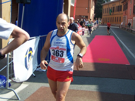 17 Aprile 2011 Campionato Regionale Libertas di Corsa su strada a Cernusco Lombardone  Vergna Riccardo