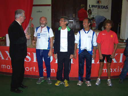 17 Aprile 2011 Campionato Regionale Libertas di Corsa su strada a Cernusco Lombardone  La premiazione