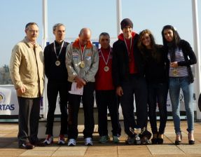 13 Novembre 2011 Campionato Nazionale Libertas di mezza maratona  Premiazione di Luca