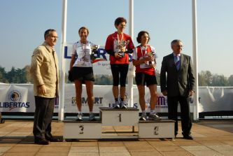 13 Novembre 2011 Campionato Nazionale Libertas di mezza maratona  Premiazione di Lorena