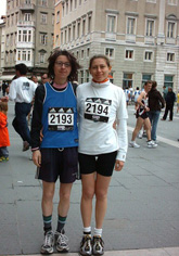 8 Maggio Claudia e Elena Maratonina - TS