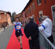 20 Marzo Al traguardo Claudia - Cernusco Lombardone