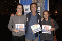 6 Novembre 2005 Ritiro pettorali Claudia, Roberto e Lorena -  NYCM