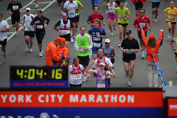 4 Novembre 2007 NYCM Traguardo Lorena e Roberto