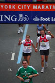 4 Novembre 2007 NYCM Traguardo Lorena e Roberto